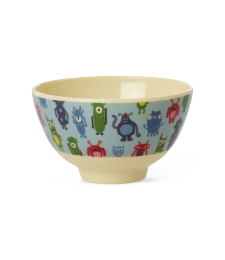 Petit Bol Monsters Print - Rice