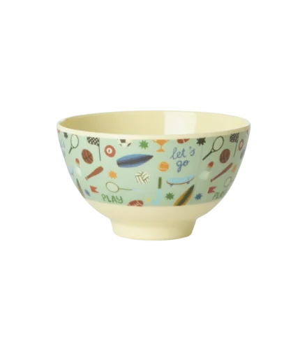 Petit Bol Sports Print - Rice