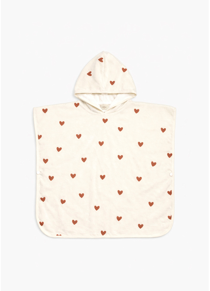 Poncho Tiny Hearts - Mrs Ertha