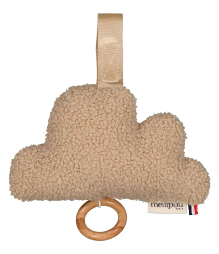 Petit Coussin Musical Nuage Beige - Mellipou