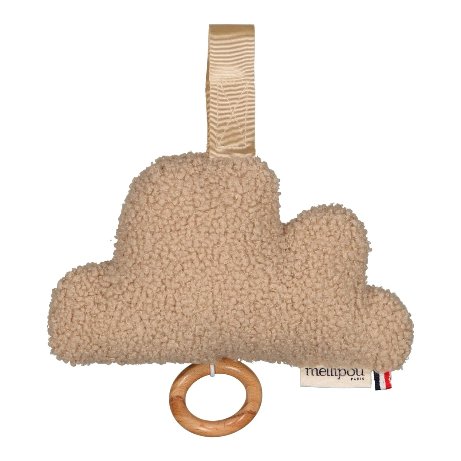 Petit Coussin Musical Nuage Beige - Mellipou