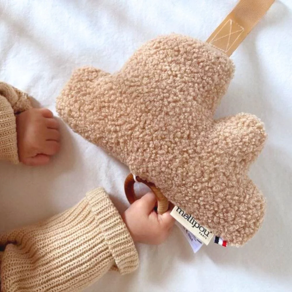 Petit Coussin Musical Nuage Beige - Mellipou – Image 3