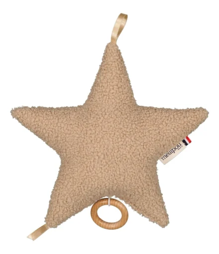 Coussin Musical Etoile Beige - Mellipou