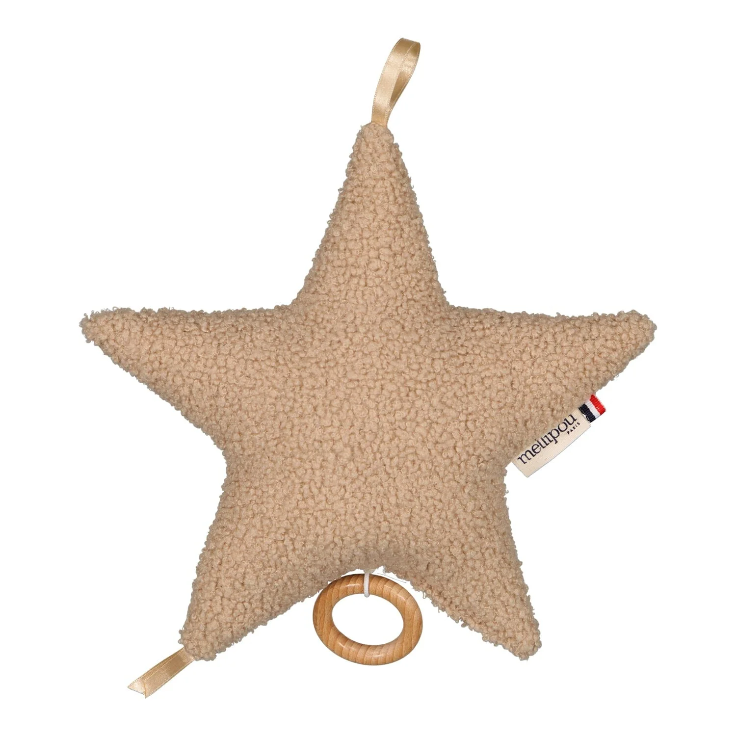 Coussin Musical Etoile Beige - Mellipou