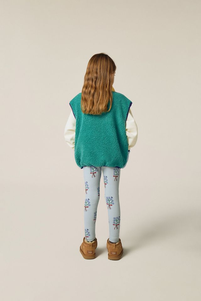 Legging Bouquets Light Blue - The campamento – Image 3