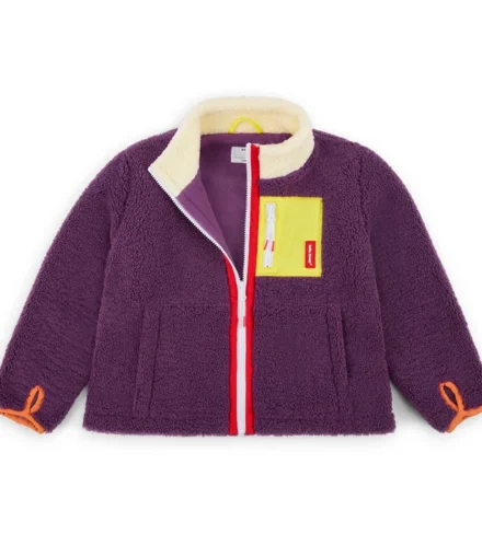 Veste Polaire Prune - Hello Hossy