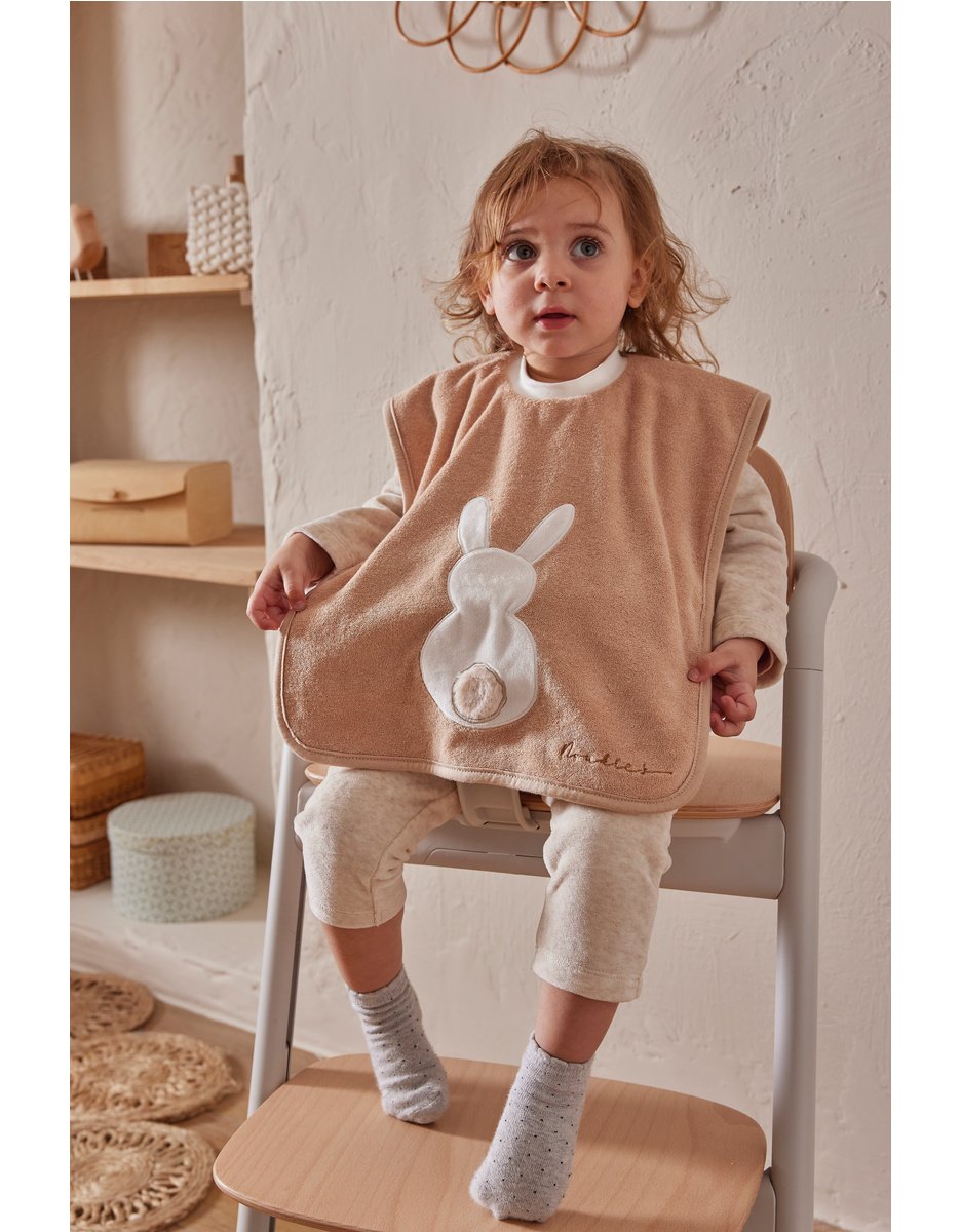 Bavoir éponge noisette - Noukie's – Image 3